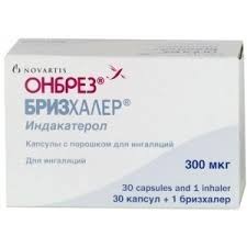 Онбрез Бризхайлер порош.капс д/ингал 300мкг №30