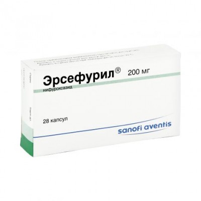 Эрсефурил капс 200мг №14