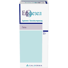 Еффезел, гель, по 30 г гелю у контейнері, по 1 контейнеру у кар