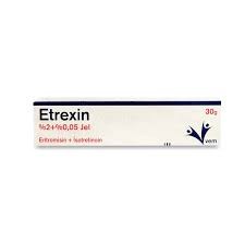 Этрексин / Etrexin (эритромицин+изотрексин) гель 2% + 0,05%, 30г