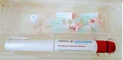 Гонал-Ф (Фоллитропин альфа) 1050 МЕ 77мкг 1,75мл фл. №1