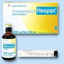 САНДИММУН НЕОРАЛ (Циклоспорин) 100мг/1мл р-р  50мл фл. №1