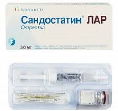 Сандостатин Лар (Октреотид) микросферы  фл. 30мг N1