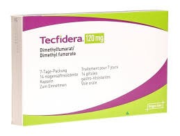 ТЕКФИДЕРА (Диметилфумарат) капс. гастрорезистентные 120мг: №56,