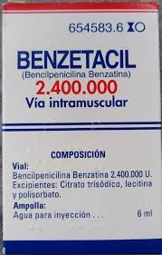 Бензетацил (Ретарпен)2400 000 ед фл 6 мл №1